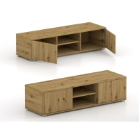 Szafka RTV 120 DĄB ARTISAN